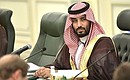 Российско-саудовские переговоры. Наследный принц Саудовской Аравии Мухаммед бен Сальман Аль Сауд.
