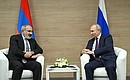 Беседа с Премьер-министром Армении Николом Пашиняном.