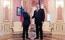 С Президентом Украины Виктором Януковичем. Фото: Сергей Гунеев, РИА «Новости»