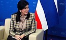 Prime Minister of the Kingdom of Thailand Yingluck Shinawatra.