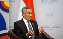 Prime Minister of Singapore Lee Hsien Loong. Photo: russia-asean20.ru