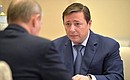 Meeting with Deputy Prime Minister Alexander Khloponin.