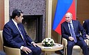 Russian-Venezuelan talks. With President of Venezuela Nicolas Maduro.