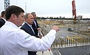 Inspection of the Vostochny Space Launch Centre.
