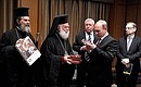 With Patriarch Theodoros II of Alexandria and All Africa.