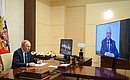 Встреча с Олегом Мельниченко (в режиме видеоконференции).
