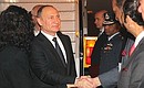 Vladimir Putin arrived in New Delhi.