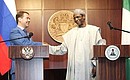 Совместная пресс-конференция с Президентом Нигерии Умару Яр’Адуа по итогам российско-нигерийских переговоров.