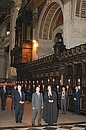 President Putin in St. Paul\'s Cathedral.