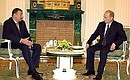Встреча с Президентом Азербайджана Ильхамом Алиевым.