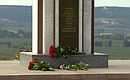Мемориал у подножья горы Гасфорта, посвящённый памяти погибших в Крымской войне солдат Сардинского королевства.