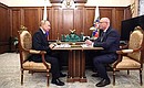 With Deputy Prime Minister Dmitry Chernyshenko.