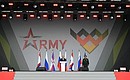 Opening ceremony of the Army 2021 International Military Technical Forum and the International Army Games 2021. Photo: RIA Novosti