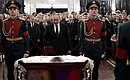 Vladimir Putin paid last respects to the Ambassador of the Russian Federation to Turkey, Andrei Karlov, who died tragically in Ankara in a terrorist attack on December 19.