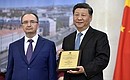 President of the People’s Republic of China Xi Jinping received honorary doctorate at St Petersburg State University. The degree was presented by University’s rector Nikolai Kropachev.