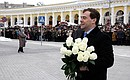 Возложение цветов к памятнику А.П.Чехову.