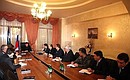 Совещание по вопросам безопасности в Северо-Кавказском федеральном округе.