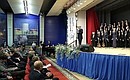 While visiting National Research Nuclear University (MEPhI), Vladimir Putin answered students’ questions.