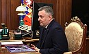 Governor of Irkutsk Region Igor Kobzev.