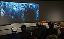 Presentation of the new Russian feature film “Sobibor” as part of the event devoted to International Holocaust Remembrance Day and the anniversary of the complete lifting of the Nazi siege of Leningrad.