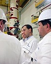 Visit to the Leningrad Nuclear Power Plant.