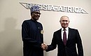 С Президентом Нигерии Мухаммаду Бухари.