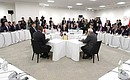Встреча глав государств и правительств стран – участниц БРИКС.