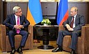 With President of Armenia Serzh Sargsyan.
