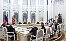 Встреча с судьями Конституционного Суда Российской Федерации.