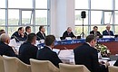 Заседание президиума Государственного совета по вопросам комплексного развития регионов Дальнего Востока. Фото ТАСС