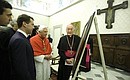 Посещение Ватикана. С Папой Римским Бенедиктом XVI.