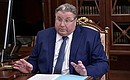 Временно исполняющий обязанности Главы Мордовии Владимир Волков.
