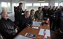 На полигоне Хмелёвка во время завершающего этапа российско-белорусских стратегических учений «Запад-2013».