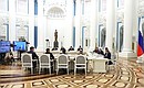 Meeting with members of the Delovaya Rossiya National Public Organisation.