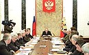President Vladimir Putin during a military-technical co-operation commission meeting.
