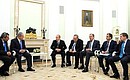 Meeting with Prime Minister of Israel Benjamin Netanyahu.