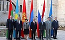 Участники неформальной встречи глав государств – членов Организации Договора о коллективной безопасности.