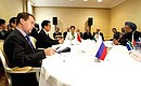 На встрече лидеров Бразилии, России, Индии, Китая и ЮАР.