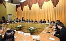 Встреча с депутатами, избранными в состав собраний представителей городских и сельских поселений Тульской области.