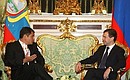 Встреча с Президентом Эквадора Рафаэлем Корреа.