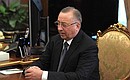 Председатель правления, президент компании «Транснефть» Николай Токарев.