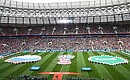 Церемония открытия чемпионата мира по футболу 2018 года. Фото ТАСС