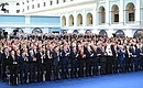 Перед началом церемонии оглашения Послания Президента Федеральному Собранию. Фото: Максим Блинов, РИА «Новости»