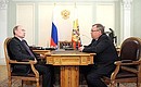 Встреча с президентом – председателем правления Банка ВТБ Андреем Костиным.