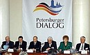 Заседание форума «Петербургский диалог».