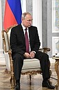 На встрече с Президентом Белоруссии Александром Лукашенко.