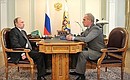 С губернатором Ульяновской области Сергеем Морозовым.