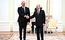 Meeting with President of Azerbaijan Ilham Aliyev. Photo: Pavel Bednyakov, RIA Novosti