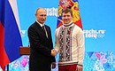 Медалью ордена «За заслуги перед Отечеством» второй степени награждён бронзовый призёр Олимпийских игр во фристайле Александр Смышляев.