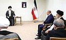 Встреча с Верховным руководителем Ирана Али Хаменеи. Фото Информационного бюро Верховного руководителя Ирана